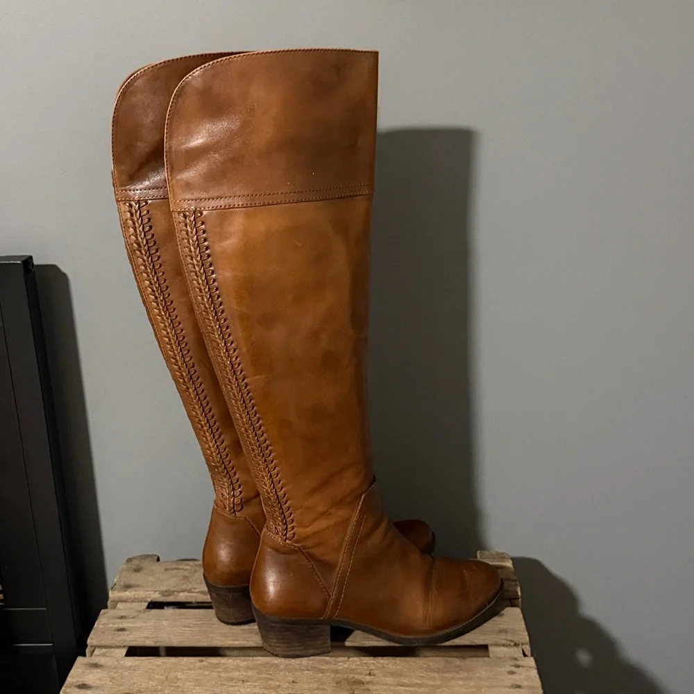Vince Camuto Pedro‎ Over the Knee Riding Boots Size 7.5 A27
